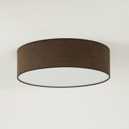 Duolla - LED Stropné svietidlo CORTINA LED/26W/230V pr. 30 cm 4000K hnedá