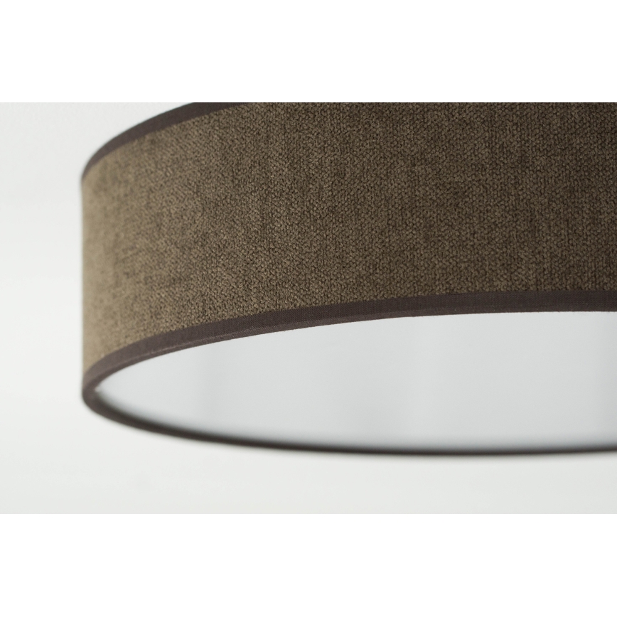 Duolla - LED Stropné svietidlo CORTINA LED/26W/230V pr. 30 cm 4000K hnedá