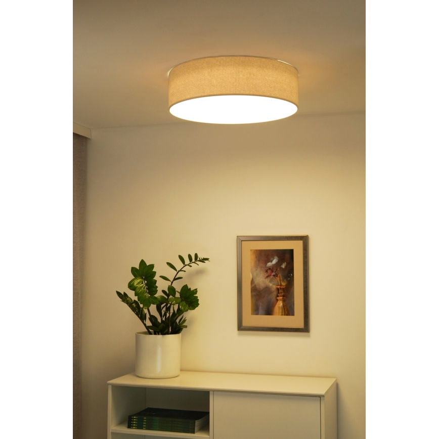 Duolla - LED Stropné svietidlo CORTINA LED/26W/230V pr. 30 cm 4000K krémová