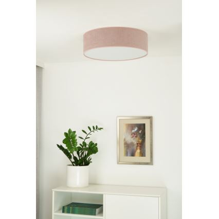 Duolla - LED Stropné svietidlo CORTINA LED/26W/230V pr. 30 cm 4000K ružová