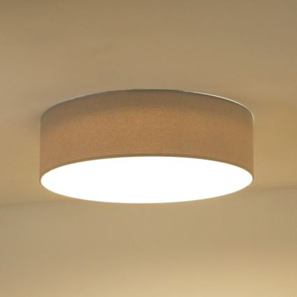 Duolla - LED Stropné svietidlo CORTINA LED/26W/230V pr. 30 cm 4000K šedá