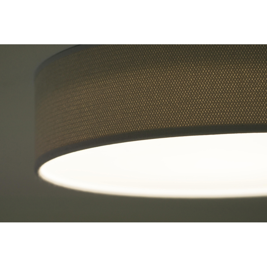 Duolla - LED Stropné svietidlo CORTINA LED/26W/230V pr. 30 cm 4000K šedá