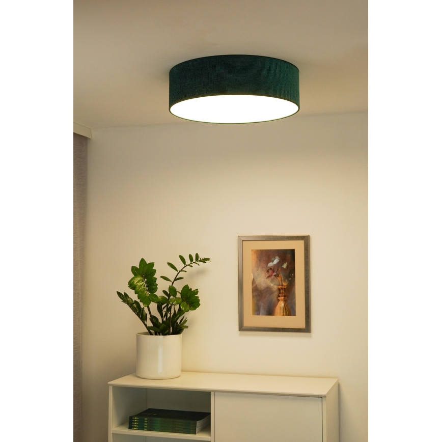 Duolla - LED Stropné svietidlo CORTINA LED/26W/230V pr. 30 cm 4000K zelená
