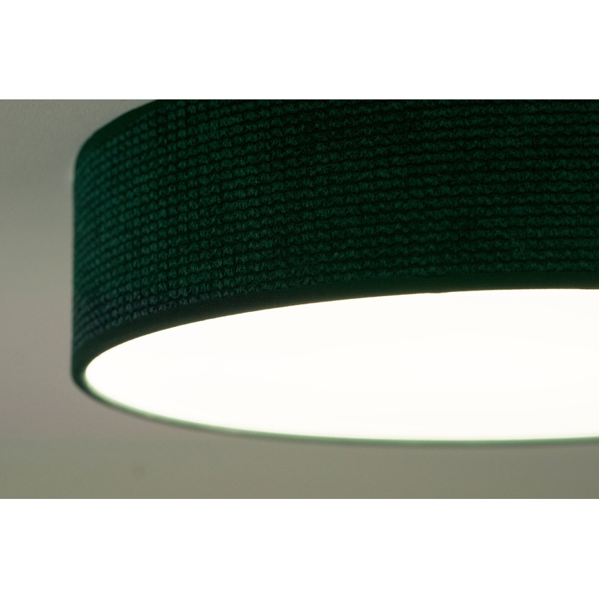 Duolla - LED Stropné svietidlo CORTINA LED/26W/230V pr. 30 cm 4000K zelená