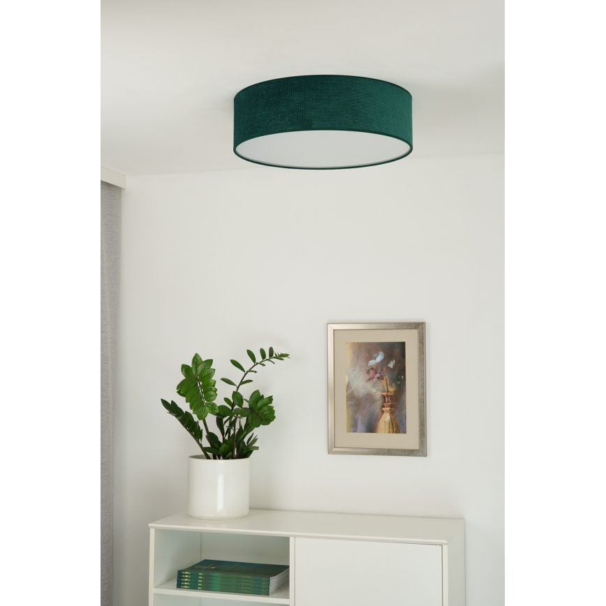 Duolla - LED Stropné svietidlo CORTINA LED/26W/230V pr. 30 cm 4000K zelená