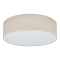 Duolla - LED Stropné svietidlo CORTINA LED/26W/230V pr. 45 cm 4000K béžová