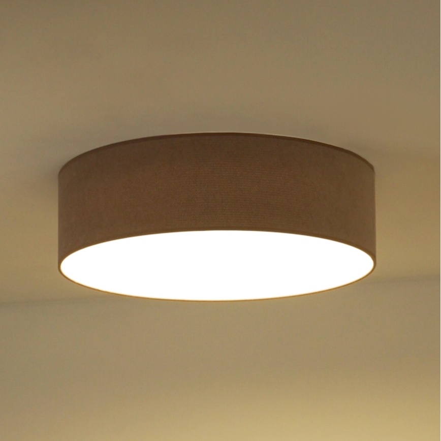 Duolla - LED Stropné svietidlo CORTINA LED/26W/230V pr. 45 cm 4000K hnedá