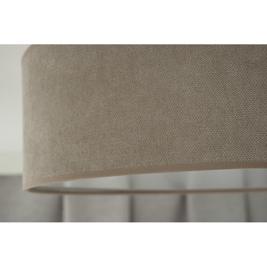 Duolla - LED Stropné svietidlo CORTINA LED/26W/230V pr. 45 cm 4000K hnedá