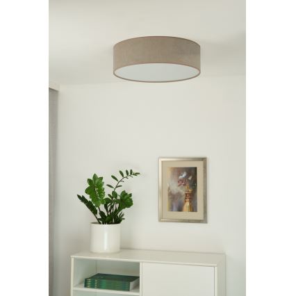 Duolla - LED Stropné svietidlo CORTINA LED/26W/230V pr. 45 cm 4000K hnedá
