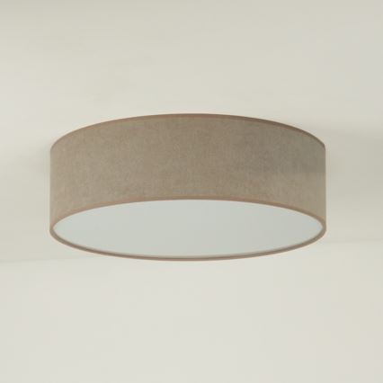 Duolla - LED Stropné svietidlo CORTINA LED/26W/230V pr. 45 cm 4000K hnedá