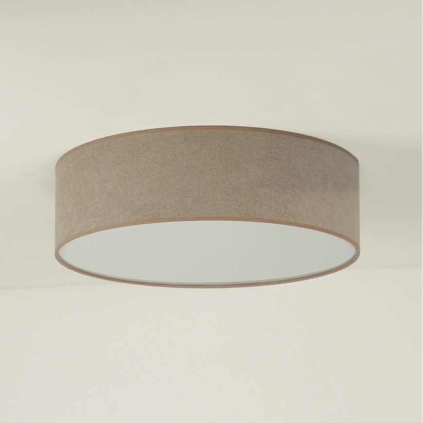 Duolla - LED Stropné svietidlo CORTINA LED/26W/230V pr. 45 cm 4000K hnedá