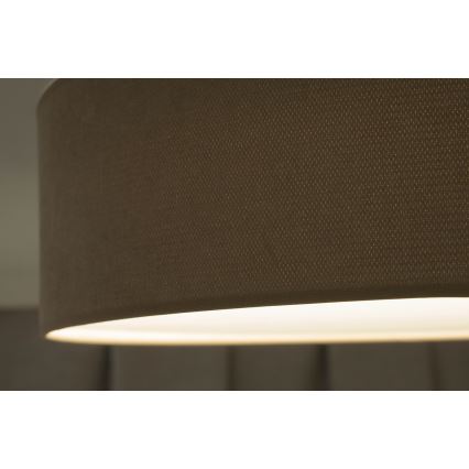 Duolla - LED Stropné svietidlo CORTINA LED/26W/230V pr. 45 cm 4000K hnedá