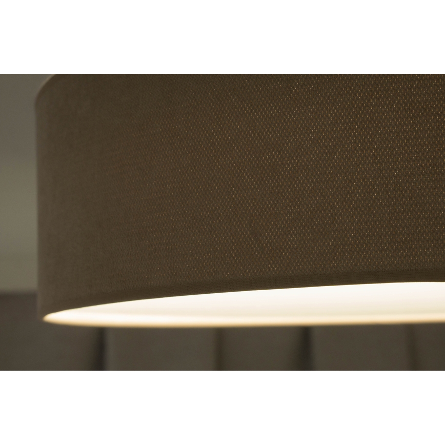 Duolla - LED Stropné svietidlo CORTINA LED/26W/230V pr. 45 cm 4000K hnedá