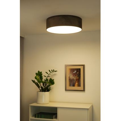 Duolla - LED Stropné svietidlo CORTINA LED/26W/230V pr. 45 cm 4000K hnedá