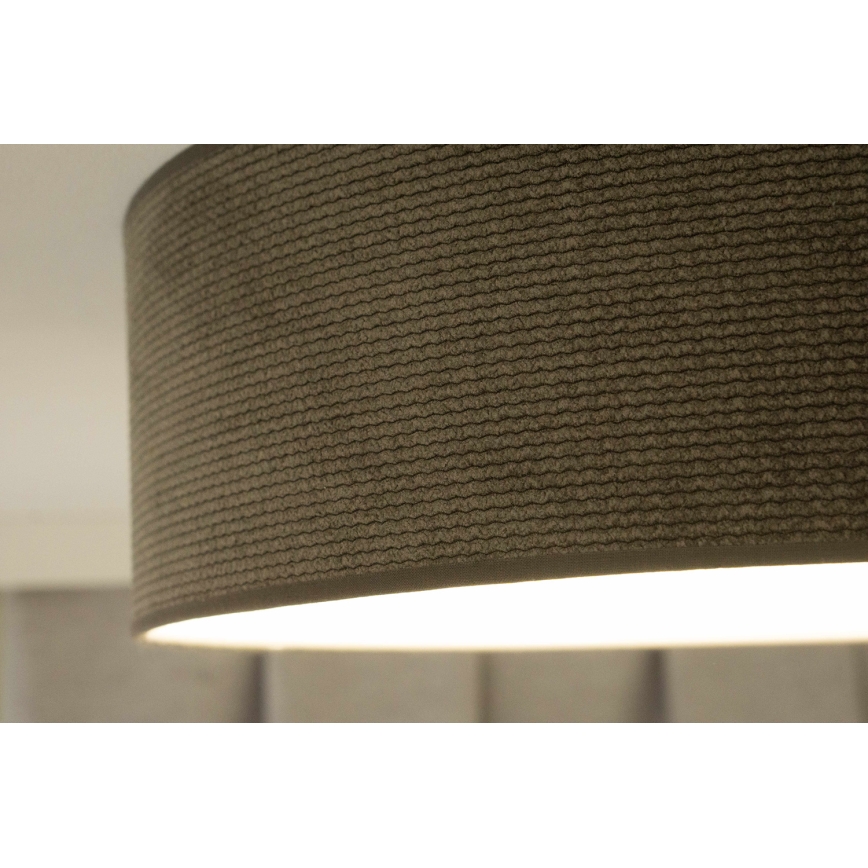 Duolla - LED Stropné svietidlo CORTINA LED/26W/230V pr. 45 cm 4000K hnedá