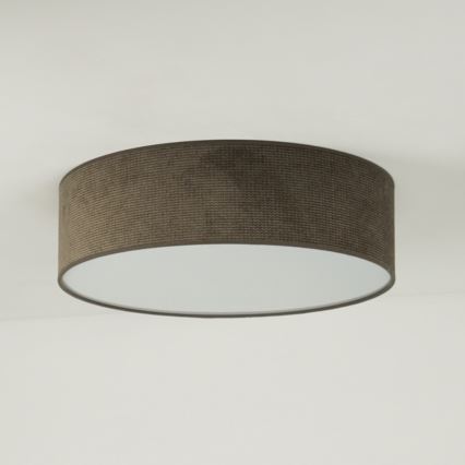 Duolla - LED Stropné svietidlo CORTINA LED/26W/230V pr. 45 cm 4000K hnedá