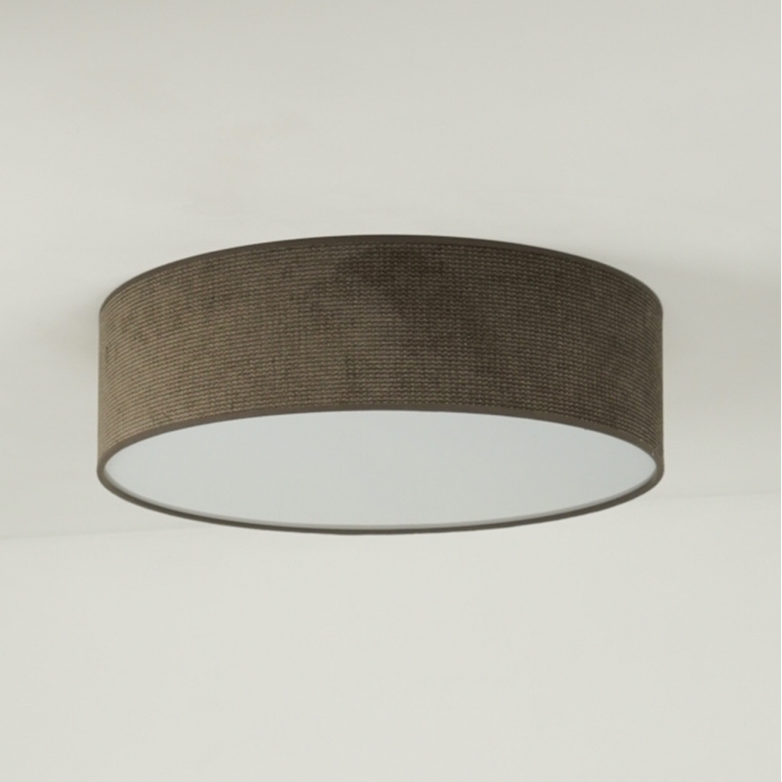 Duolla - LED Stropné svietidlo CORTINA LED/26W/230V pr. 45 cm 4000K hnedá