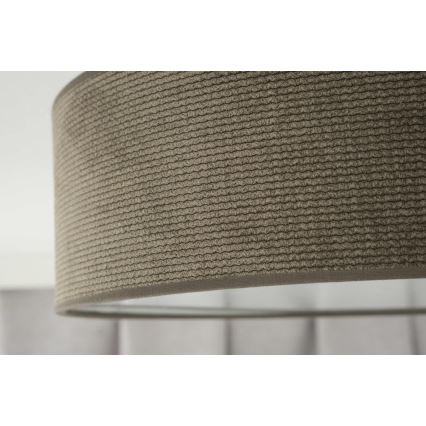 Duolla - LED Stropné svietidlo CORTINA LED/26W/230V pr. 45 cm 4000K hnedá