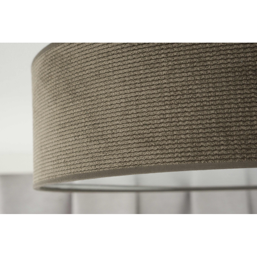 Duolla - LED Stropné svietidlo CORTINA LED/26W/230V pr. 45 cm 4000K hnedá