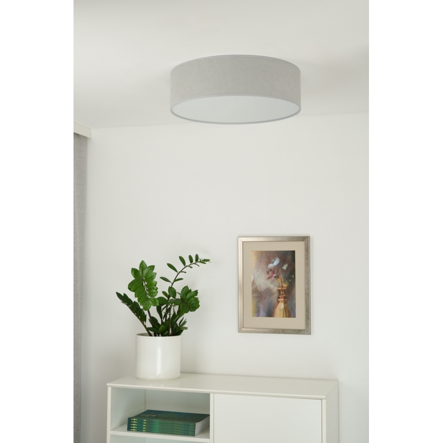 Duolla - LED Stropné svietidlo CORTINA LED/26W/230V pr. 45 cm 4000K šedá