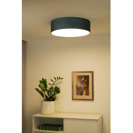 Duolla - LED Stropné svietidlo CORTINA LED/26W/230V pr. 45 cm 4000K tyrkysová