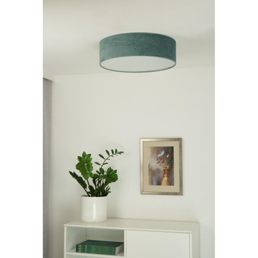 Duolla - LED Stropné svietidlo CORTINA LED/26W/230V pr. 45 cm 4000K tyrkysová