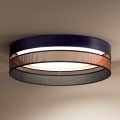 Duolla - LED Stropné svietidlo ROLLER DUO SHINY LED/24W/230V pr. 45 cm modrá/medená
