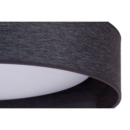 Duolla - LED Stropné svietidlo ROLLER LED/24W/230V pr. 45 cm antracit