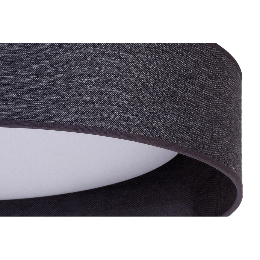 Duolla - LED Stropné svietidlo ROLLER LED/24W/230V pr. 45 cm antracit