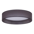Duolla - LED Stropné svietidlo ROLLER LED/24W/230V pr. 45 cm antracit
