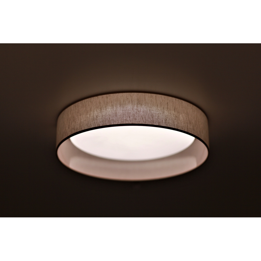 Duolla - LED Stropné svietidlo ROLLER LED/24W/230V pr. 45 cm béžová
