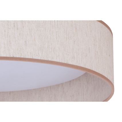 Duolla - LED Stropné svietidlo ROLLER LED/24W/230V pr. 45 cm béžová