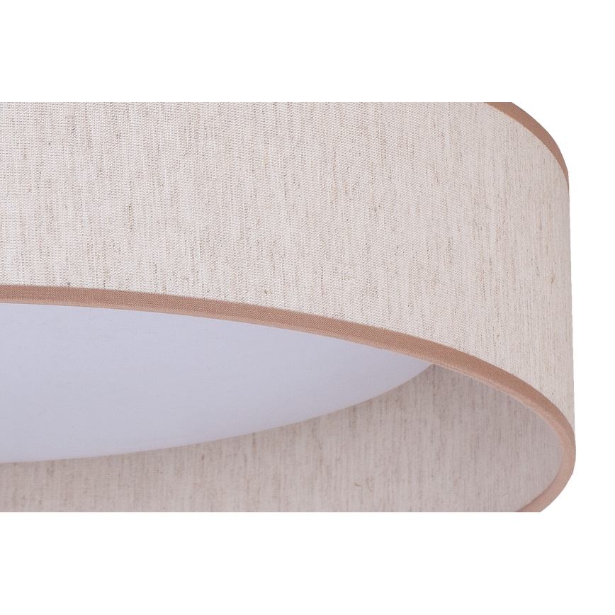 Duolla - LED Stropné svietidlo ROLLER LED/24W/230V pr. 45 cm béžová