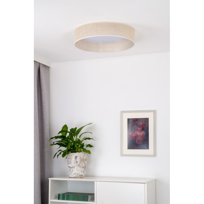 Duolla - LED Stropné svietidlo ROLLER LED/24W/230V pr. 45 cm béžová