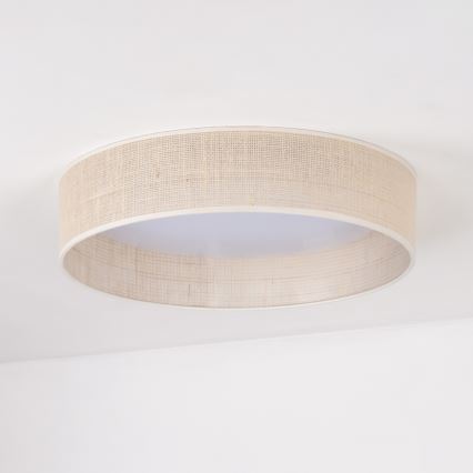 Duolla - LED Stropné svietidlo ROLLER LED/24W/230V pr. 45 cm béžová