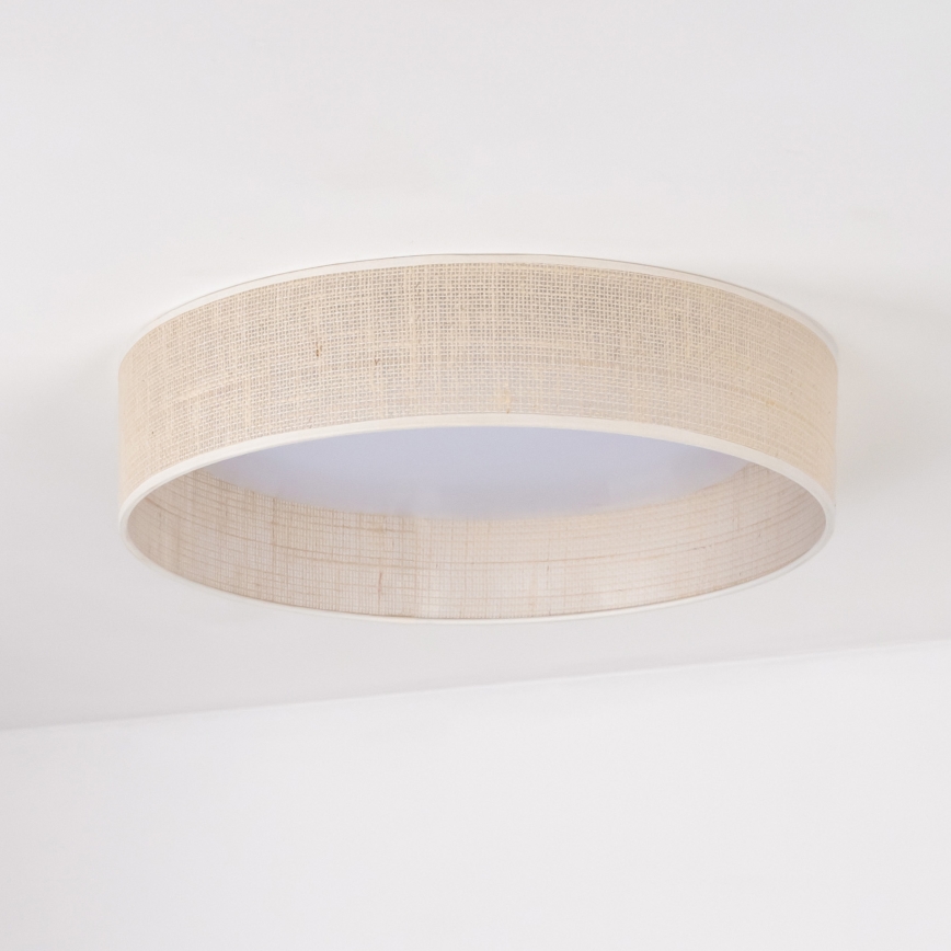 Duolla - LED Stropné svietidlo ROLLER LED/24W/230V pr. 45 cm béžová