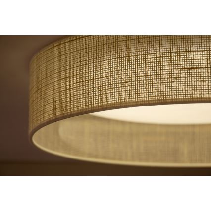 Duolla - LED Stropné svietidlo ROLLER LED/24W/230V pr. 45 cm béžová