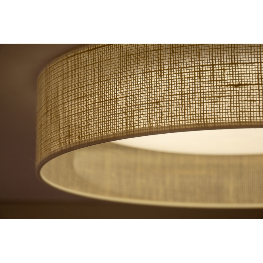 Duolla - LED Stropné svietidlo ROLLER LED/24W/230V pr. 45 cm béžová