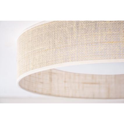 Duolla - LED Stropné svietidlo ROLLER LED/24W/230V pr. 45 cm béžová