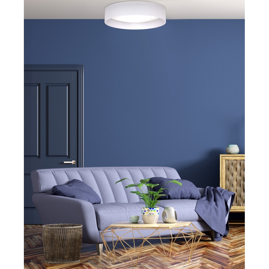 Duolla - LED Stropné svietidlo ROLLER LED/24W/230V pr. 45 cm biela