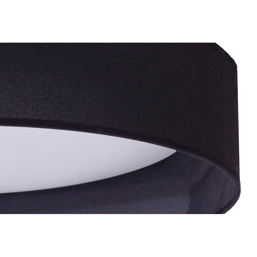 Duolla - LED Stropné svietidlo ROLLER LED/24W/230V pr. 45 cm čierna