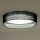 Duolla - LED Stropné svietidlo ROLLER LED/24W/230V pr. 45 cm čierna