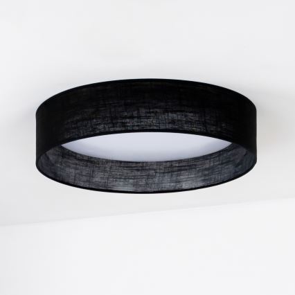 Duolla - LED Stropné svietidlo ROLLER LED/24W/230V pr. 45 cm čierna