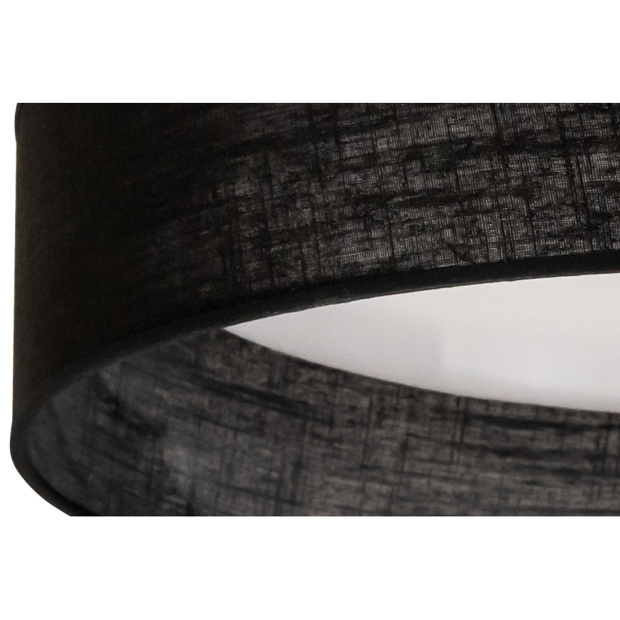 Duolla - LED Stropné svietidlo ROLLER LED/24W/230V pr. 45 cm čierna