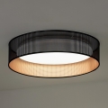 Duolla - LED Stropné svietidlo ROLLER LED/24W/230V pr. 45 cm čierna/medená