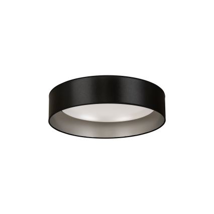 Duolla - LED Stropné svietidlo ROLLER LED/24W/230V pr. 45 cm čierna/strieborná