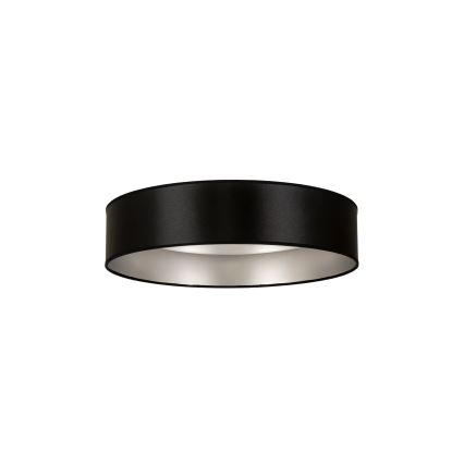 Duolla - LED Stropné svietidlo ROLLER LED/24W/230V pr. 45 cm čierna/strieborná