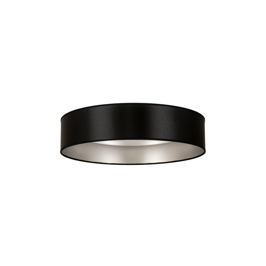 Duolla - LED Stropné svietidlo ROLLER LED/24W/230V pr. 45 cm čierna/strieborná
