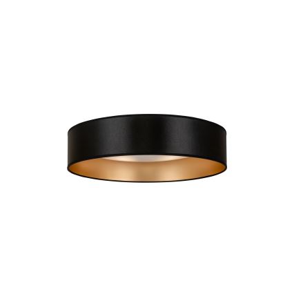 Duolla - LED Stropné svietidlo ROLLER LED/24W/230V pr. 45 cm čierna/zlatá