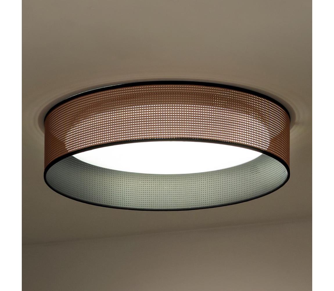 - LED Stropné svietidlo ROLLER LED/24W/230V pr. 45 cm medená/čierna